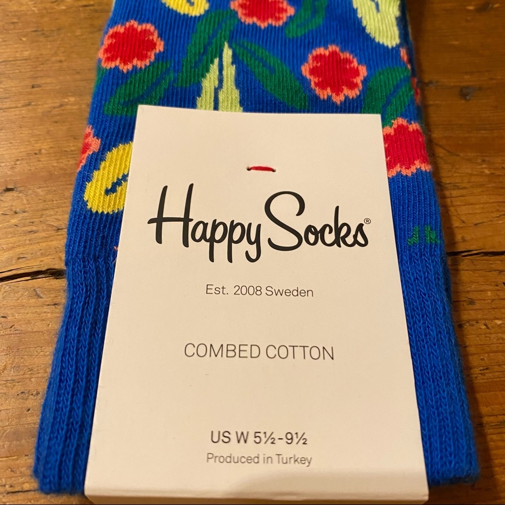 Happy Socks Baby Daisy Print - NWT - Picture 6 of 7